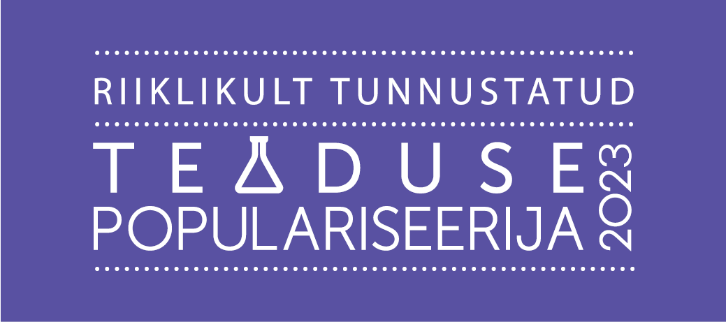 Riiklikult tunnustatud teaduse populariseerija 2023