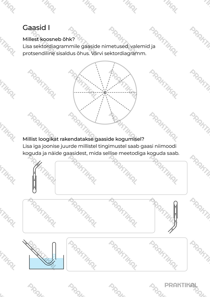 Tööleht "Gaasid 1"